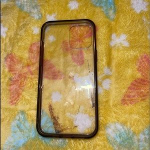 Clear iPhone 12 pro max phone case